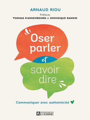 cover image of Oser parler et savoir dire